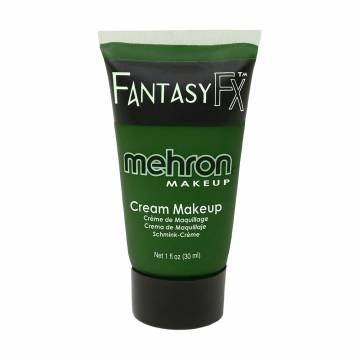 Грим для лица и тела Mehron Fantasy FX на водной основе, Green, 30 мл Грим для лица и тела Mehron Fantasy FX на водной основе, Green, 30 мл