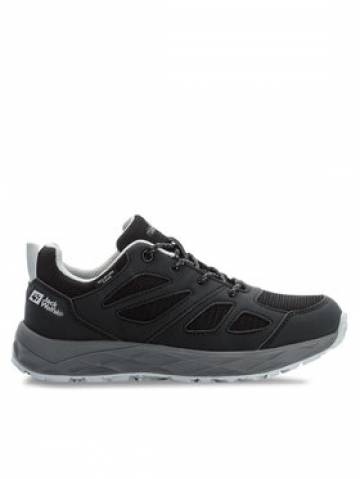 Jack Wolfskin Трекінгові черевики Woodland 2 Texapore Low 4059811 Чорний Jack Wolfskin Трекінгові черевики Woodland 2 Texapore Low 4059811 Чорний