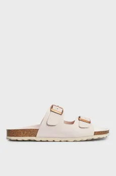 Женские пудровые замшевые слайдеры Carmen Розовый 36 PRPY PRSPNT1112W