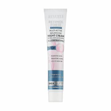 Ночной питательный крем для лица Revuele Retinol Forte Multi-Active Nourishing Night Cream, 50 мл Ночной питательный крем для лица Revuele Retinol Forte Multi-Active Nourishing Night Cream, 50 мл