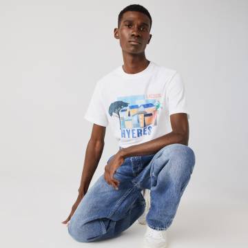 Lacoste футболка чоловіча з круглим вирізом Lacoste футболка чоловіча з круглим вирізом