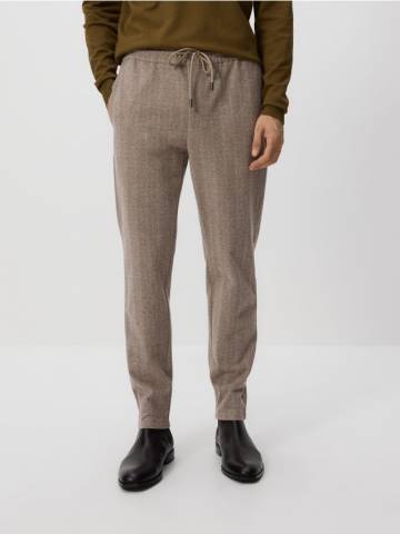 Reserved - MEN`S TROUSERS - бежевий - 6696L-08M Reserved - MEN`S TROUSERS - бежевий - 6696L-08M