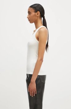 Топ Coperni Rib Logo Tank Top