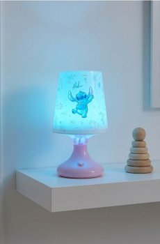 Світлодіодна настільна лампа Stitch - пастельний рожевий