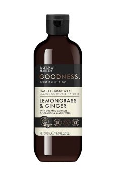 Гель для душа Baylis & Harding Goodness Natural Body Wash, Lemongrass & Ginger, 500 мл