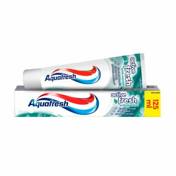 Зубная паста Aquafresh Activ Fresh with Mentol Заряд свежести, 125 мл Зубная паста Aquafresh Activ Fresh with Mentol Заряд свежести, 125 мл