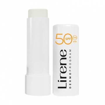 Гигиеническая помада для губ Lirene Care Protective Lipstick SPF 50, 4.6 г Гигиеническая помада для губ Lirene Care Protective Lipstick SPF 50, 4.6 г