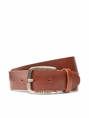 Jack&Jones Чоловічий ремінь Jackpaul Leather Belt 12111286 Коричневий Jack&Jones Чоловічий ремінь Jackpaul Leather Belt 12111286 Коричневий