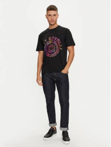 Just Cavalli Футболка 76OAHC17 Чорний Regular Fit Just Cavalli Футболка 76OAHC17 Чорний Regular Fit