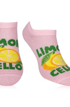 Носки женские AmiGA укороченные, Limoncello, размер 23-25