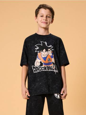 Хлопчачий комплект Dragon Ball - антрацитовий Хлопчачий комплект Dragon Ball - антрацитовий