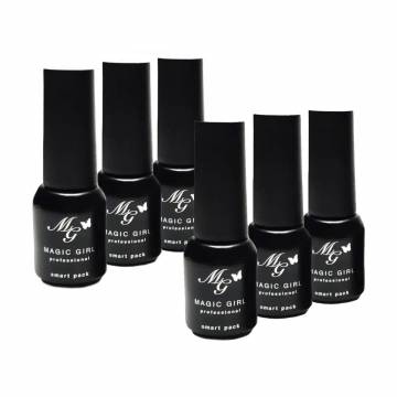 Набор цветных баз для гель лака Magic Girl Base Color, 6*5 мл Набор цветных баз для гель лака Magic Girl Base Color, 6*5 мл