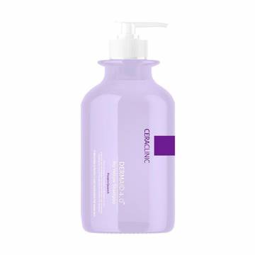 Оттеночный шампунь для волос Ceraclinic Dermaid 4.0 No Yellow Shampoo Protein Quenc против желтизны, 500 мл Оттеночный шампунь для волос Ceraclinic Dermaid 4.0 No Yellow Shampoo Protein Quenc против желтизны, 500 мл
