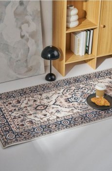 Килимок з орієнтальним візерунком - різнобарвний