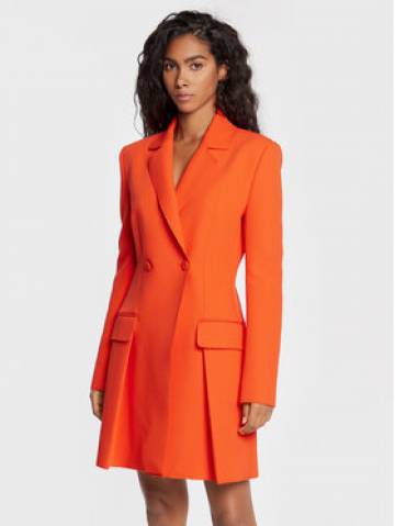 MSGM Коктейльна сукня 3341MDA07 227612 Оранжевий Regular Fit MSGM Коктейльна сукня 3341MDA07 227612 Оранжевий Regular Fit