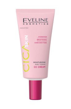 Увлажняющий и питательный СС-крем для лица Eveline Cosmetics Cica Skin Moisturizing And Toning CC Cream, 50 мл