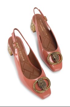 Кожаные туфли Kurt Geiger London Chelsea Block Slingback