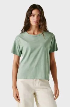 Женская мятная футболка MIA Ментоловый XS Pepe Jeans PL5000167