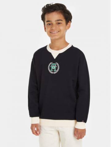 Tommy Hilfiger Світшот Monogram KB0KB08826 Cиній Regular Fit Tommy Hilfiger Світшот Monogram KB0KB08826 Cиній Regular Fit