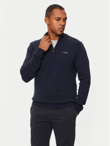 Aeronautica Militare Светр 242MA1517L417 Cиній Regular Fit Aeronautica Militare Светр 242MA1517L417 Cиній Regular Fit