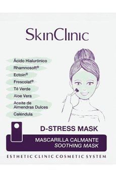 Регенерирующая крем-маска для лица SkinClinic D-Stress Mask, 6 мл (саше)