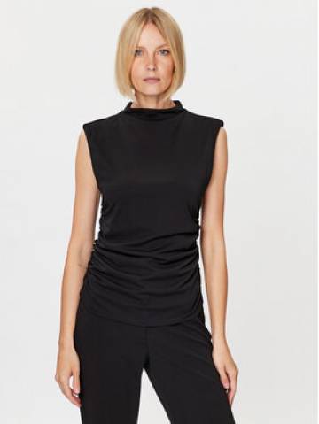DKNY Топ P3AH7QKR Чорний Regular Fit DKNY Топ P3AH7QKR Чорний Regular Fit