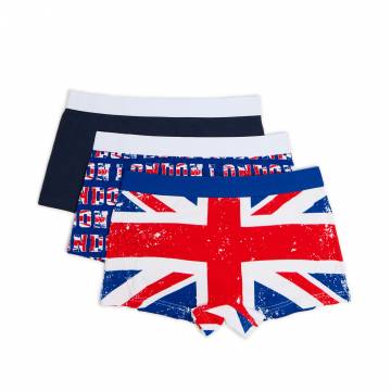 Cropp - 3-х пакетні труси - індиго Cropp - 3-х пакетні труси - індиго