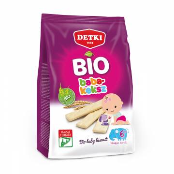 Детское спельтовое печенье Detki Bio, от 6 месяцев, 150 г Детское спельтовое печенье Detki Bio, от 6 месяцев, 150 г