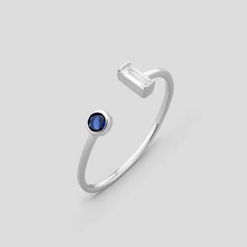 Серебряное кольцо Minimal 510464сб Серебряное кольцо Minimal 510464сб