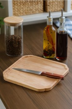 Таця сервірувальна - бежевий