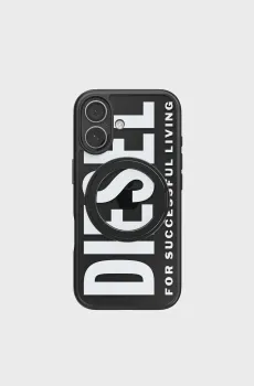 Черный чехол для телефона Ringstand-Magsafe Case FW25 for iPhone 17 Черный ONESIZE Diesel 60403