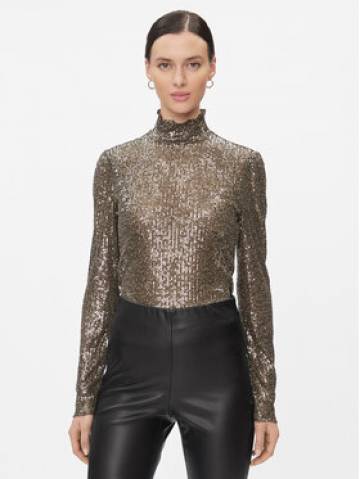 Bruuns Bazaar Блузка Aniqa BBW3588 Сірий Slim Fit Bruuns Bazaar Блузка Aniqa BBW3588 Сірий Slim Fit