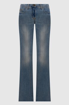 Синие джинсы клеш FUEGO