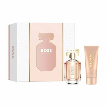 Парфюмированный набор Hugo Boss The Scent For Her женский (парфюмированная вода, 50 мл + лосьон для тела, 75 мл) Парфюмированный набор Hugo Boss The Scent For Her женский (парфюмированная вода, 50 мл + лосьон для тела, 75 мл)