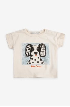 Детская хлопковая футболка Bobo Choses Van Dog