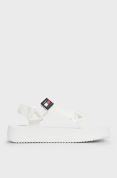Женские белые сандалии TJW EVA SANDAL Белый 39 Tommy Jeans EN0EN02466