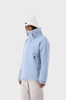 Женская голубая лыжная куртка FIX HOOD FEEL WARM Голубой L CMP 35W4526-L210