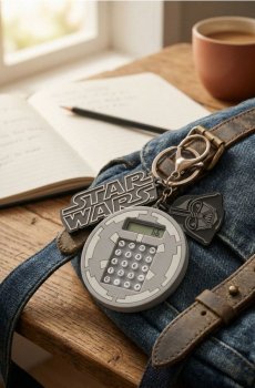 Брелок з калькулятором Star Wars - чорний