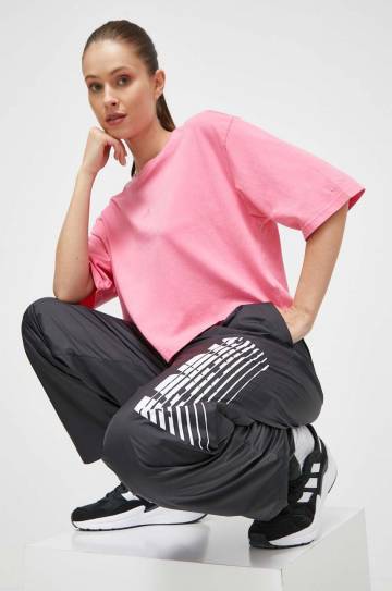 Спортивные штаны adidas Originals цвет чёрный с принтом Спортивные штаны adidas Originals цвет чёрный с принтом