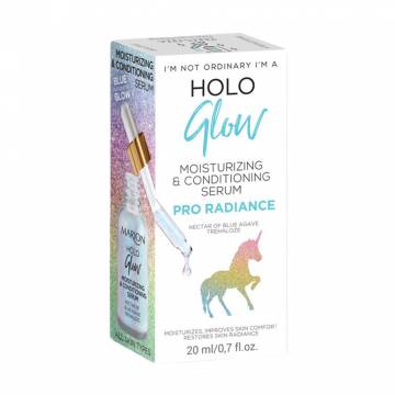Увлажняющая сыворотка для лица Marion Holo Glow Moisturizing & Conditioning Serum Pro Radiance, 20 мл Увлажняющая сыворотка для лица Marion Holo Glow Moisturizing & Conditioning Serum Pro Radiance, 20 мл