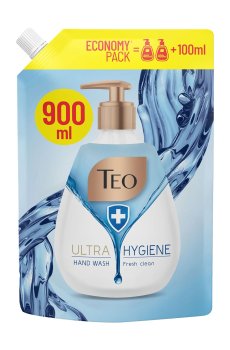 Жидкое мыло для рук Teo Ultra Hygiene, 900 мл (дойпак)