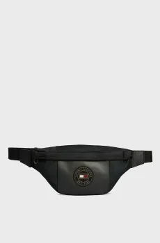 Мужская черная поясная сумка TH TEXTURE BLOCK BUMBAG Черный ONESIZE Tommy Hilfiger AM0AM13128