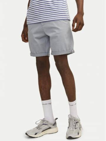 Jack&Jones Шорти з тканини Jpstbowie 12165604 Сірий Regular Fit Jack&Jones Шорти з тканини Jpstbowie 12165604 Сірий Regular Fit