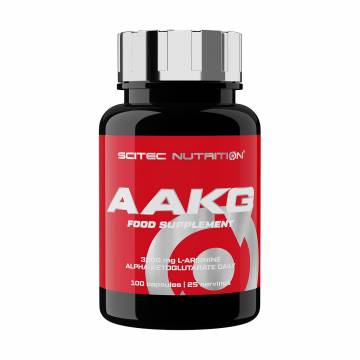 Предтренировочный комплекс Scitec Nutrition AAKG, 100 капсул Предтренировочный комплекс Scitec Nutrition AAKG, 100 капсул