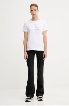 Хлопковая футболка Guess NINA