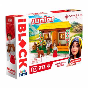 Конструктор IBLOCK Junior Mavka Українська хатка (PL-921-521) Конструктор IBLOCK Junior Mavka Українська хатка (PL-921-521)