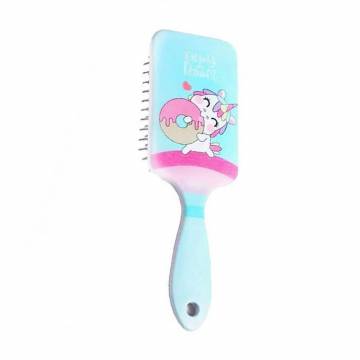Массажная щетка для волос Cosmo Shop Enjoy And Dream Единорог, прямоугольная, 22*7 см, бирюзовая, 1 шт (CS406T) Массажная щетка для волос Cosmo Shop Enjoy And Dream Единорог, прямоугольная, 22*7 см, бирюзовая, 1 шт (CS406T)