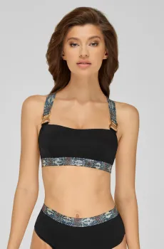 Женский черный лиф от купальника Черный 36B MARC&ANDRE L2106-Y-842