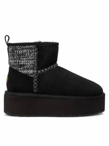 EMU Australia Снігоходи Stinger Knit Flatform W13143 Чорний EMU Australia Снігоходи Stinger Knit Flatform W13143 Чорний