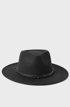 Женская черная шляпа FANNA Черный ONESIZE Pepe Jeans PL0400006